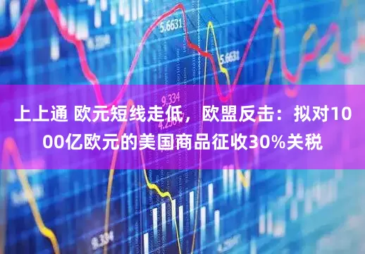上上通 欧元短线走低，欧盟反击：拟对1000亿欧元的美国商品征收30%关税